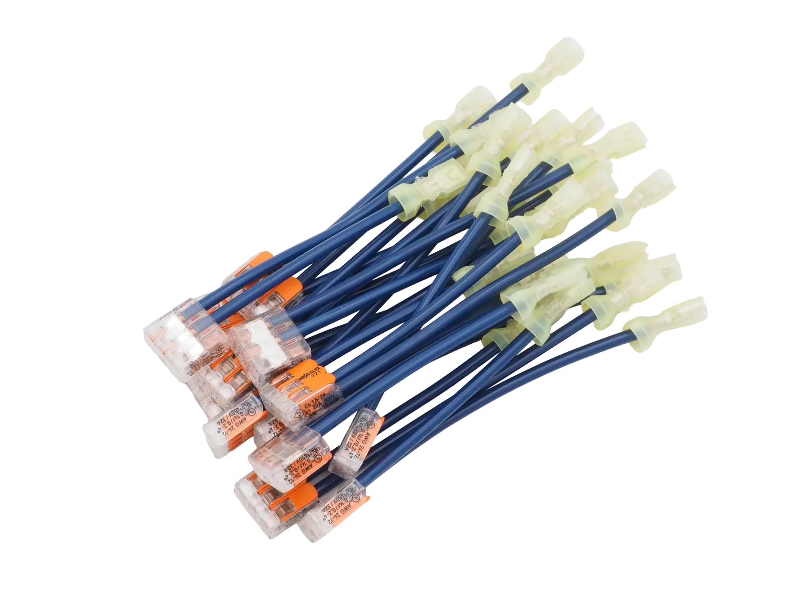Stromabgriff mit Verbindungsklemmen
